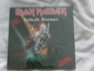 iron maiden,limited edition 12 ins infinite dreams, poster bag,singed disc.ex