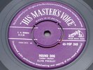 ELVIS PRESLEY - HOUND DOG orgnl PURPLE/SILVER UK 1956 7