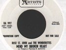 NORTHERN SOUL   ROSE ST. JOHN & THE WONDERETTES    