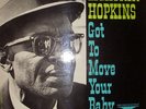 LIGHTNIN' HOPKINS  GOT TO MOVE YOUR BABY  PRESTIGE/BLUESVILLE BV 1081  MONO