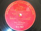 78rpm JAN KUBELIK Violin Solo LUCIA DI LAMMERMOOR - ORIG. RED G&T LONDON 1902
