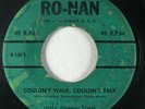 R&B 45 LITTLE JOHNNIE COOK Couldn't Walk Couldn't Talk / Try Your Love on Ro-Nan