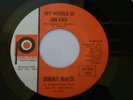 RARE NORTHERN SOUL-JIMMY MACK-MY WORLD IS ON FIRE-PALMER PROMO COPY
