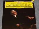 MOZART Symphonies 29/39 KARAJAN 1988 ED1 DGG DIGITAL MINT