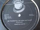 WINSTON CURTIS Be thankful for what you've got / this magic moment 12