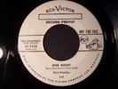 ELVIS PRESLEY  1958 PROMO 45 