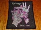 CORONER mental vortex 1991 RARE PATCH watchtower,anacrusis,forbidden,death angel