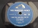ELVIS PRESLEY I WANT YOU,I NEED YOU,I LOVE YOU RARE 78 RPM RECORD