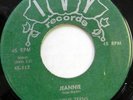 UNIQUE TEENS 45 Jeannie / At the Ball IVY Doo Wop ORIGINAL Stamped Matrix #H774