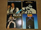 Elvis Presley-4 Concert LPs from 70's incl. 'Moody Blue