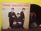 THE BEATLES Introducing '64 ORIG OVAL VJ COLORBAND w/Love Me Do & PS I Love You