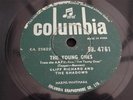 CLIFF RICHARD AND THE SHADOWS THE YOUNG ONES RARE 78 RPM RECORD