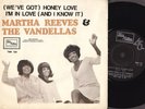 MARTHA REEVES and THE VANDELLAS - Honey love - Swedish SP 1969 - soul -  LISTEN