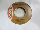 ETTA JAMES Seven Day Fool 45 ARGO Northern soul VG+
