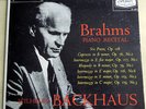 BRAHMS PIANO RECITAL London FFSS Blue Back LP CS 6021 WILHELM BACKHAUS NM Vinyl