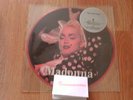 MADONNA BYE BYE BABY ITALIAN PICTURE DISC LP WITH THE PINK RIM + CARD INSERT