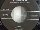THE POETS - DEAD / VOWELS OF LOVE - Flash label 45 - Spooky 1958 rap - listen 