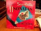 Domenico Scarlatti Sonatas Clara Haskil WL 5072 Westminster Album Record