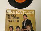 Beatles Ticket To Ride / Yes It Is  45 Picture Sleeve PS