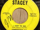 COMBINATION INC Detroit northern soul 45 I Got To Go/Adam & Eve   Stacey