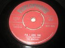 *THE BEATLES *P.S.I LOVE YOU / LOVE ME DO* PARLOPHONE *45-R 4949 RARE 1ST ISSUE