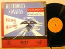 DECCA LXT 2752 Beethoven SONATA #4+8 MAX ROSTAL OSBORN 1st GOLD UK 1954 NM