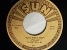 ELVIS PRESLEY BLUE SUEDE SHOES/MY BABY'S GONE SUN REPRO