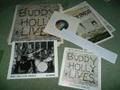 BUDDY HOLLY & THE CRICKETS - 20 GOLDEN GREATS (UK LP + PROMO PRESSKIT - + 7