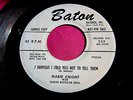 MARIE KNIGHT - I Thought I Told You Not to Tell Them - PROMO 45 rpm - R&B Rocker