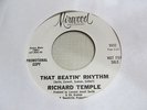 RICHARD TEMPLE that Beatin Rhythm 45 MIRWOOD promo Northern soul VG++ nice