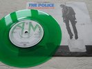 THE POLICE Can't Stand Losing You GREEN VINYL Superb