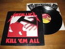 METALLICA kill em all LP 1983 MFN 7 |Testament, Megadeth, Anthrax|
