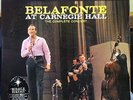 HARRY BELAFONTE at carnegie hall 2 LP VG+ LSO-6006 Living Steeo TAS 1959 USA 1s