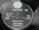 Black Sabbath Masters Of Reality 1Y1/2Y1 1ST PRESS BOX  VERTIGO SWIRL UK LP
