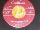 RARE DOO WOP 45 THE FOUR BARS ON CADILLAC RECORDS 