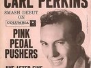 CARL PERKINS PS 45 PINK PEDAL PUSHERS B/W JIVE AFTER FIVE VG/VG+ ROCKABILLY 1958