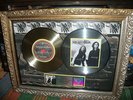 ROBERT PLANT JIMMY PAGE NO QUARTER  RIAA AWARD LED ZEPPELIN