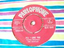 LOVE ME DO / P.S. I LOVE YOU--BEATLES --1962  RED LABEL--PARLOPHONE R4949  -1962