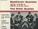 Columbia SAX2504 - Beethoven - String Quartets Nos. 3 & 6 - THE DROLC QUARTET
