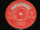 The Beatles,Love Me Do 1962 1st Pressing Parlophone 45rpm,45-R4949,7XCE 17144-1N