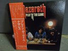 Nazareth Play’n The Game Japan TOUR ED LP OBI  M- Store stock
