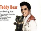 ELVIS PRESLEY  Teddy Bear & Loving You PICTURE SLEEVE RED VINYL 7