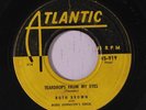 RUTH BROWN: Teardrops From My Eyes 45 (her 1st) rare Blues & R&B