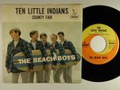 BEACH BOYS rock 45 W/PS COUNTY FAIR / TEN LITTLE INDIANS   CAPITOL VG