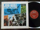 John Mayall - Crusade - or.UK mono red unboxed label laminated on front - EX +