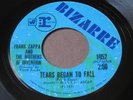 Frank Zappa   Tears Began to Fall / Junier Mintz Boogie   Bizarre stock copy 45