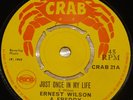 ERNEST WILSON   JUST ONCE IN   SKA SKINHEAD ROCK STEADY REGGAE   UK CRAB 7