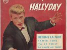 JOHNNY HALLYDAY -RETIENS LA NUIT EP 1962 SPANISH EP -TOP CONDITIONS