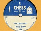 CHUCK BERRY ON CHESS 78 1604 WITH ROYAL BLUE & WHITE LABEL NOT FADED