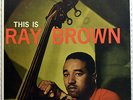 This Is RAY BROWN Original MONO Deep Groove Verve LP Trumpet label CLEAN